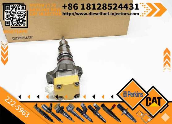 Common Rail Fuel Injector 222-5963 10R-1262 CAT 3126B 222 5963 10R 1262 Injector for Caterpillar Machinery Diesel Engine Parts