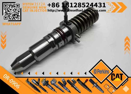 4P-9075 4P9075 Common Rail Fuel Injector 0R-3051 0R-0906 Diesel Injection Valves for CAT 3512 3516 3508